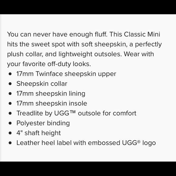 UGG Classic Mini Flap NEW 8 - Picture 7 of 7